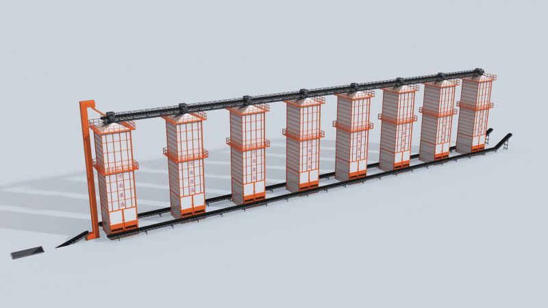 靜態烘（hōng）幹機，靜態房式烘（hōng）幹機，立（lì）式靜態烘幹（gàn）機，立式靜態烘幹機，無破碎，成本低